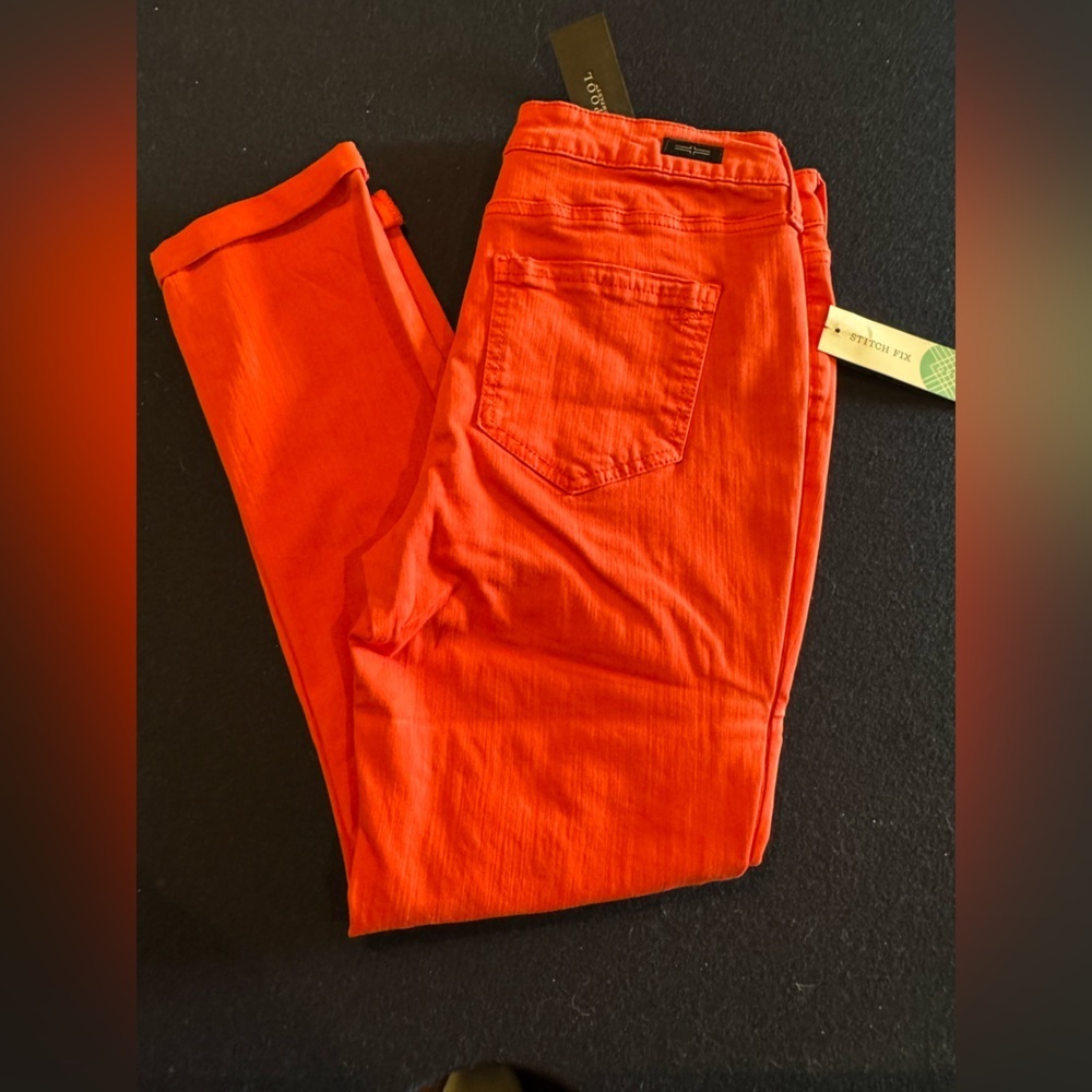 Liverpool Coral Women Capri Cropped Jeans 6/28 - Picture 2 of 7